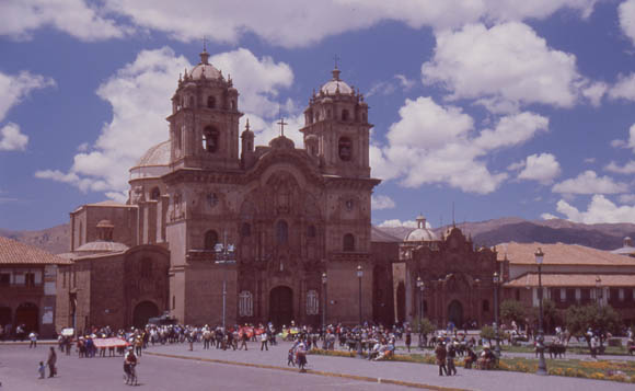 Die Kathedrale von Cusco