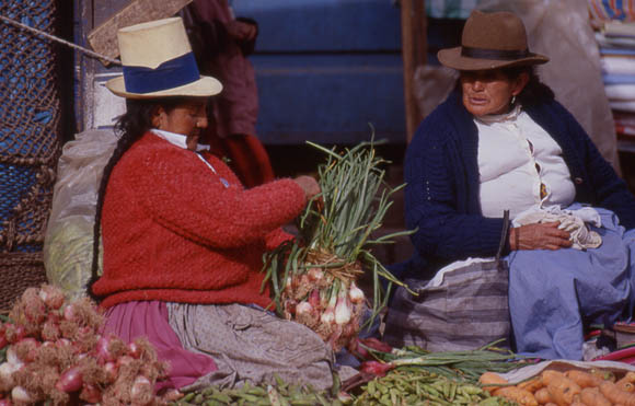 Marktfrauen in Cusco
