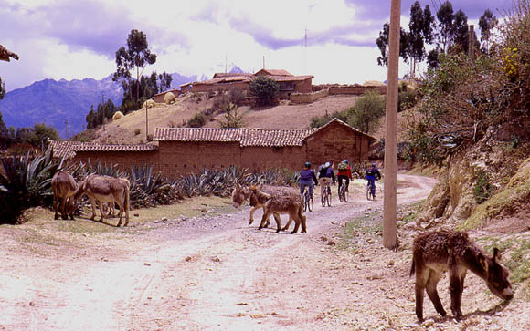 Radtour durchs ländliche Peru