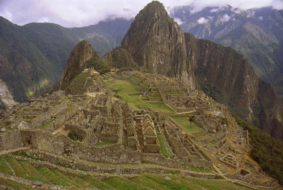 Macchu Pichu vom Inka Trail aus