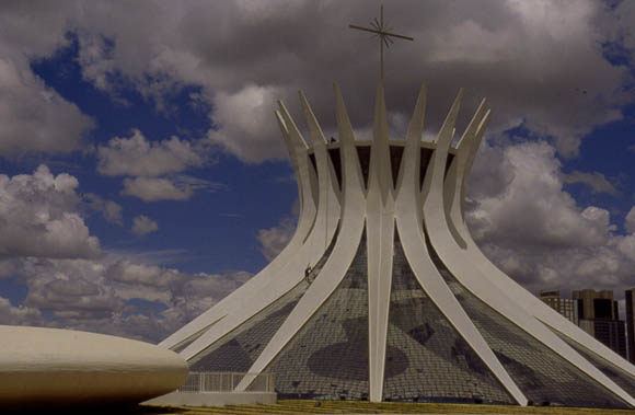 Die Kathedrale von Brasilia