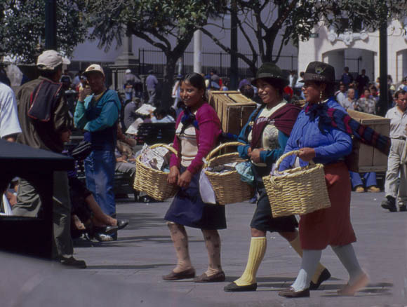 Indigenas in Quito