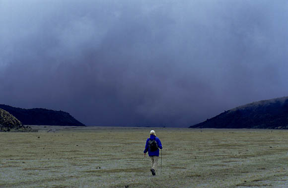 Spaziergang ins Gewitter